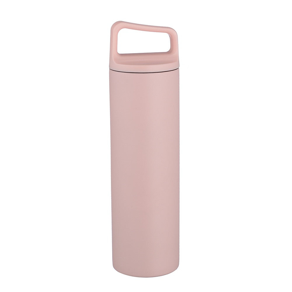 HONGZHAN Wide Mouth Water Bottle - 20oz Insulated Water Bottle in Stainless Steel with Double Wall Vacuum Insulation, Leakproof Design, Keeps Drinks Hot or Cold