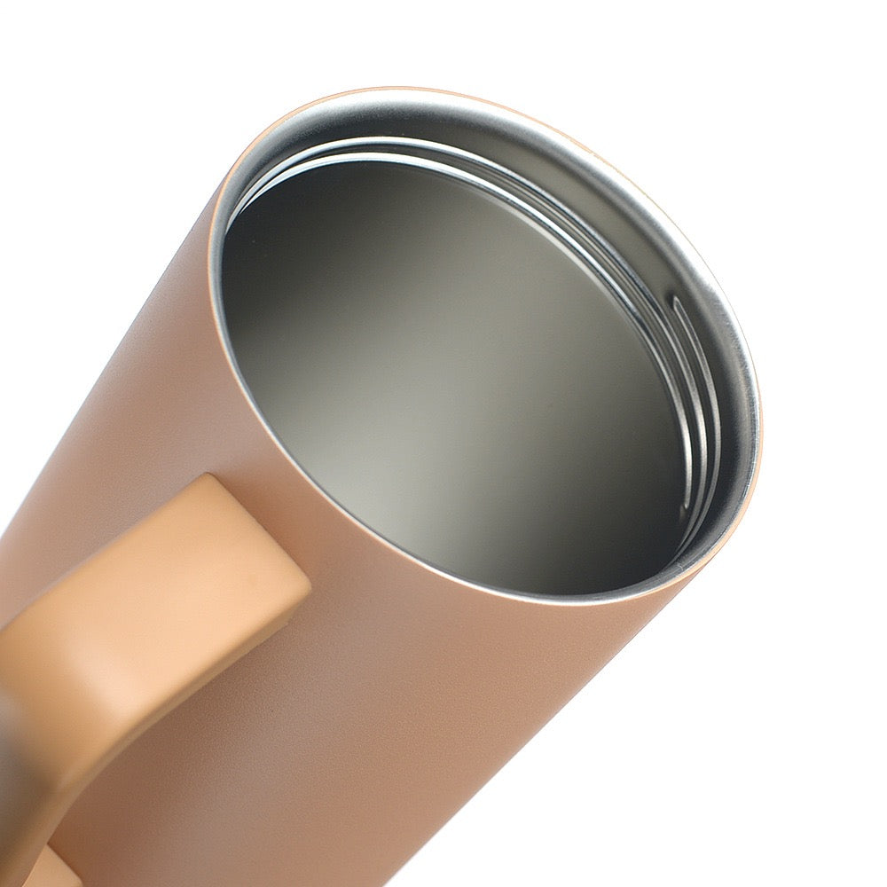 HONGZHAN 40oz Handle Ice Blaster Mug 304 Stainless Steel Vacuum Insulated Mug Outdoor car car Mug with Straw