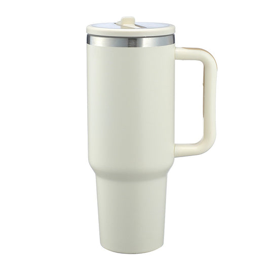HONGZHAN 40oz Handle Ice Blaster Mug 304 Stainless Steel Vacuum Insulated Mug Outdoor car car Mug with Straw