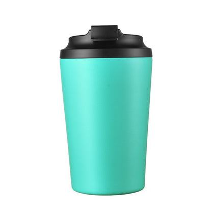 HONGZHAN Insulated Travel Coffee Mug Spill Proof Leak Proof Pobtable To Go Camping Stainless Steel Coffee Tumbler Reusable Coffee Cups with Lids Thermos for Hot and Cold Drink