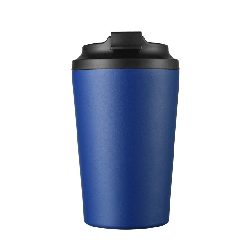 HONGZHAN Insulated Travel Coffee Mug Spill Proof Leak Proof Pobtable To Go Camping Stainless Steel Coffee Tumbler Reusable Coffee Cups with Lids Thermos for Hot and Cold Drink