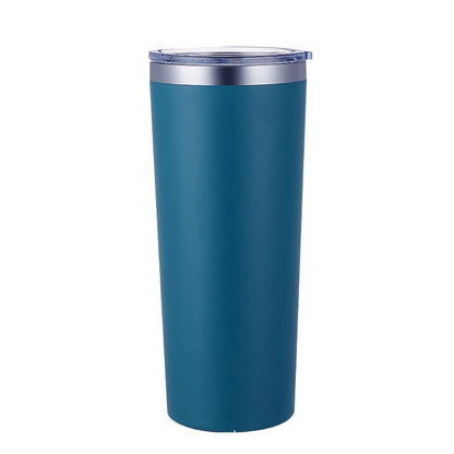 HONGZHAN 22 oz Tumbler with lid Double Wall Vacuum Insulated Tumblers Stainless Steel Coffee Mug Travel Coffee Tumbler Powder Coated Tumbler Cup Keep Hot&Cold