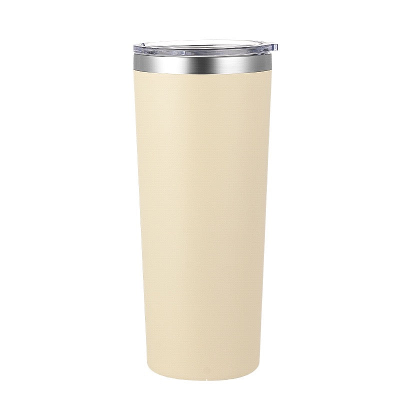 HONGZHAN 22 oz Tumbler with lid Double Wall Vacuum Insulated Tumblers Stainless Steel Coffee Mug Travel Coffee Tumbler Powder Coated Tumbler Cup Keep Hot&Cold