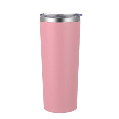 HONGZHAN 22 oz Tumbler with lid Double Wall Vacuum Insulated Tumblers Stainless Steel Coffee Mug Travel Coffee Tumbler Powder Coated Tumbler Cup Keep Hot&Cold