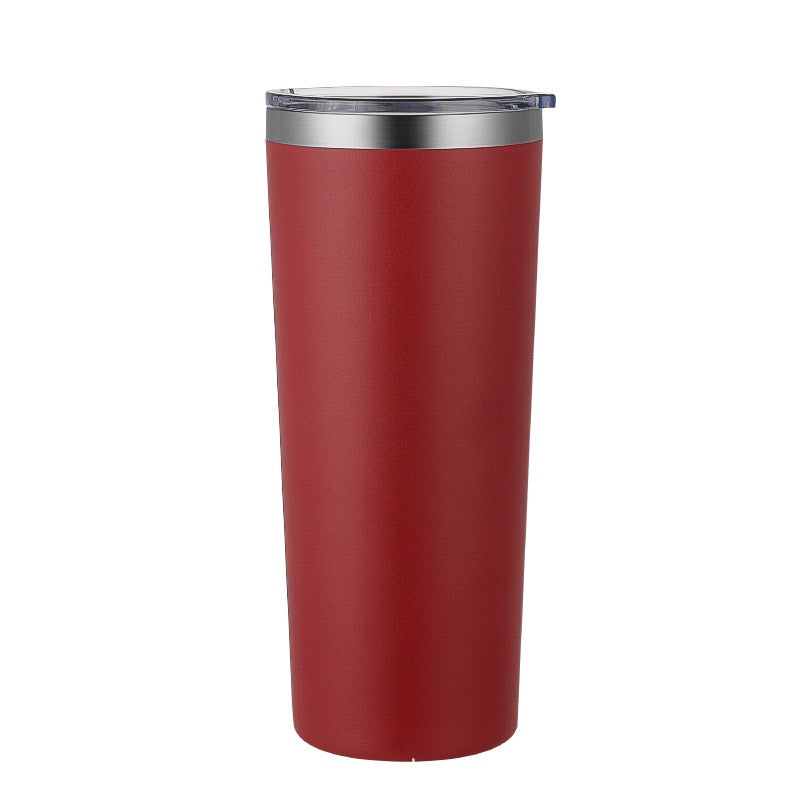 HONGZHAN 22 oz Tumbler with lid Double Wall Vacuum Insulated Tumblers Stainless Steel Coffee Mug Travel Coffee Tumbler Powder Coated Tumbler Cup Keep Hot&Cold