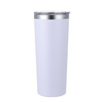 HONGZHAN 22 oz Tumbler with lid Double Wall Vacuum Insulated Tumblers Stainless Steel Coffee Mug Travel Coffee Tumbler Powder Coated Tumbler Cup Keep Hot&Cold