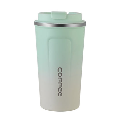 HONGZHAN Insulated Travel Coffee Mug Spill Proof Leak Proof Pobtable To Go Camping Stainless Steel Coffee Tumbler Reusable Coffee Cups with Lids Thermos for Hot and Cold Drink