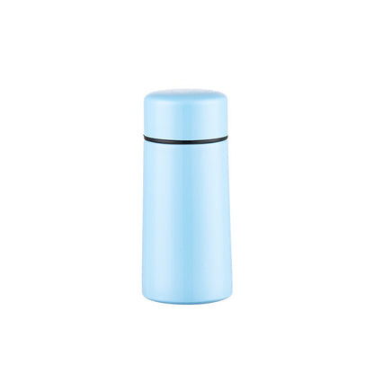 HONGZHAN Cute Small Water Bottle, 5oz/9oz, Powder Coated, Mini Slim Flask for Women, Portable Skinny Purse Water Bottle, Vacuum Insulated Reusable Leak Proof Stainless Steel HONGZHAN Thermos
