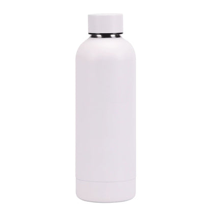 HONGZHAN 12/17/25/33oz Stainless Steel Insulated Narrow Mouth Sports Water Bottle, Double wall Cola Shape Vacuum flask, American Small Mouth Double Layer Insulation Cup Outdoor Sports Multi Color Simple Water Cup