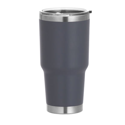 HONGZHAN 30 oz Tumbler with Lid Stainless Steel Tumblers Vacuum Insulated Cup Reusable Powder Coated Travel Mug Double Wall Leak Proof Portable Cups Keep Cold Drinks for 12 Hours