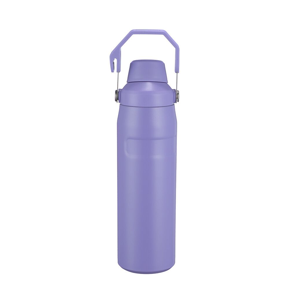 HONGZHAN  IceFlow Fast Flow Water Bottle | Angled Spout Lid | Lightweight & Leakproof for Travel & Sports | Insulated Stainless Steel | BPA-Free