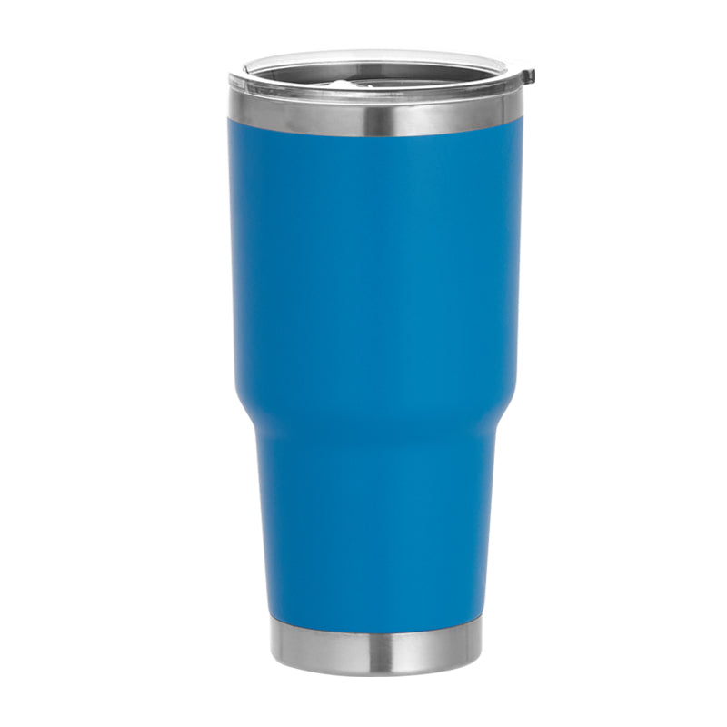 HONGZHAN 30 oz Tumbler with Lid Stainless Steel Tumblers Vacuum Insulated Cup Reusable Powder Coated Travel Mug Double Wall Leak Proof Portable Cups Keep Cold Drinks for 12 Hours
