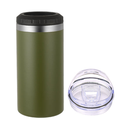 HONGZHAN 16oz Stainless Steel Tumbler Bulk with Lid, Double Wall Vacuum Insulated Travel Mug, Powder Coated Coffee Cup