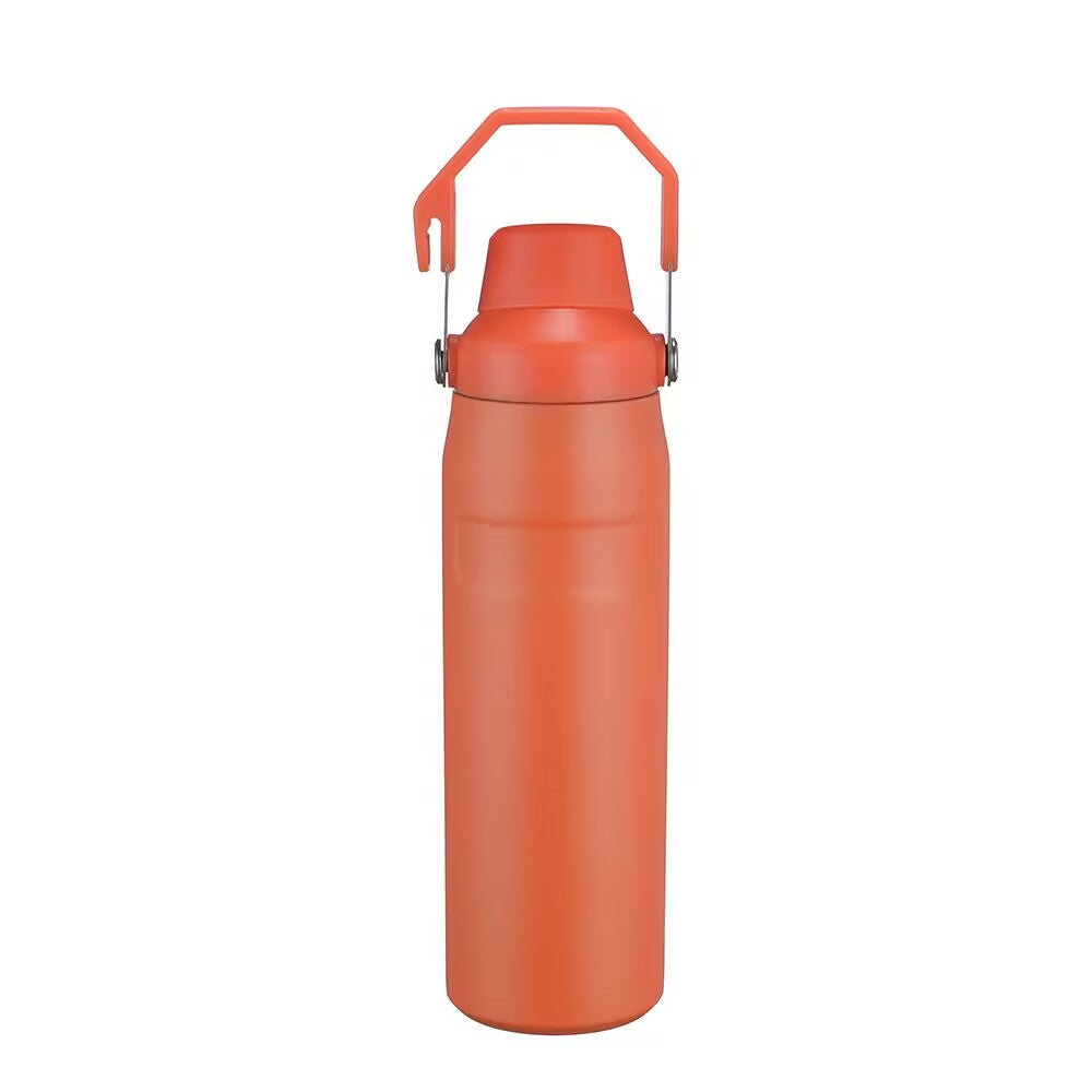 HONGZHAN  IceFlow Fast Flow Water Bottle | Angled Spout Lid | Lightweight & Leakproof for Travel & Sports | Insulated Stainless Steel | BPA-Free