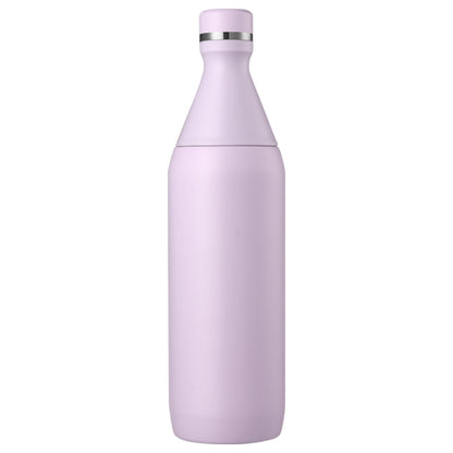 HONGZHAN All Day Slim Bottle 20 oz | Leakproof Twist on Lid | Slim Design for Travel and Gym | Insulated Stainless Steel Water Bottle | BPA-Free