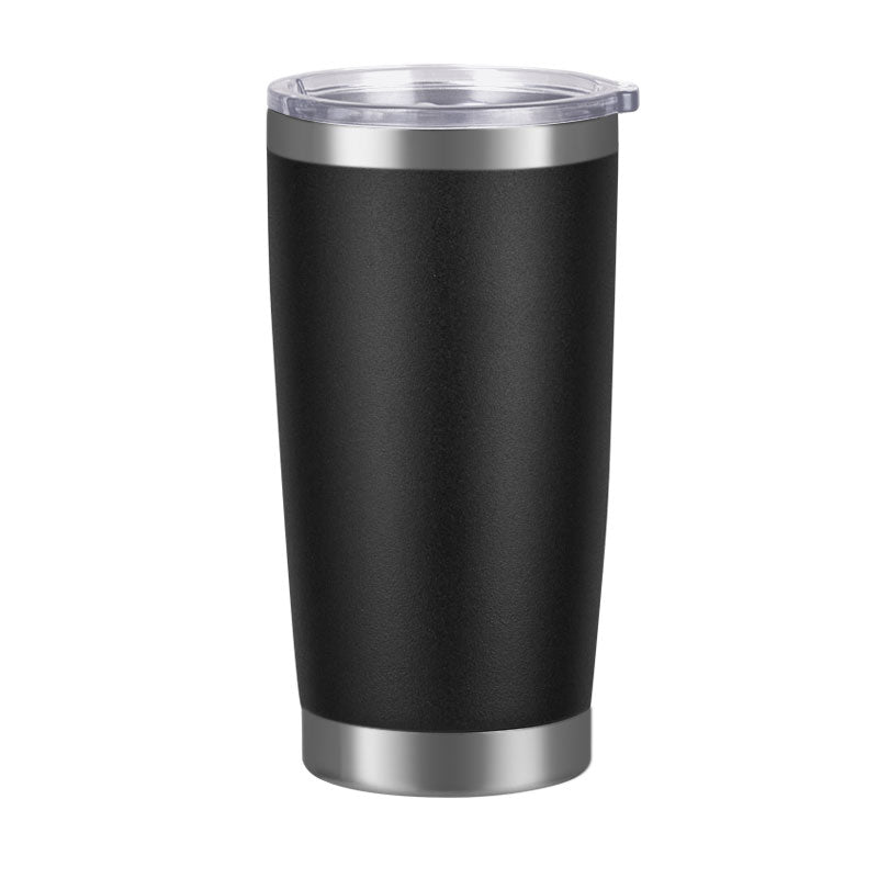 HONGZHAN 20oz Stainless Steel Tumbler Bulk with Lid, Double Wall Vacuum Insulated Travel Mug, Powder Coated Coffee Cup