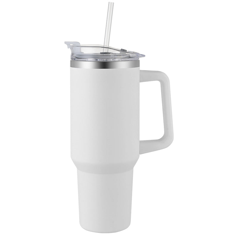 40oz Stainless Steel Car Cup then Carry Handle Ice Bully Cup Large capacity insulation protect cold cup