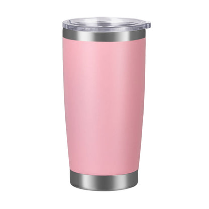 HONGZHAN 20oz Stainless Steel Tumbler Bulk with Lid, Double Wall Vacuum Insulated Travel Mug, Powder Coated Coffee Cup