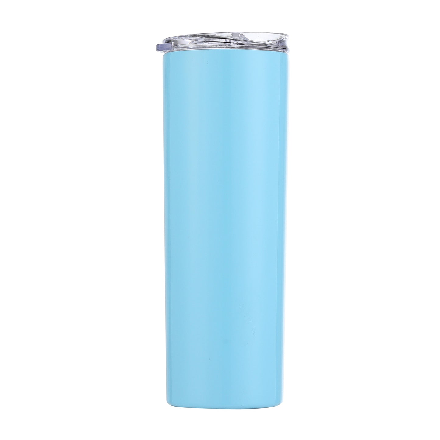 HONGZHAN 20oz Skinny Tumbler, Stainless Steel Insulated Slim Tumbler with Lid, Reusable Double Wall Travel Coffee Mug, Durable Powder Coated Travel Water Cup