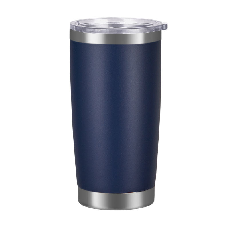 HONGZHAN 20oz Stainless Steel Tumbler Bulk with Lid, Double Wall Vacuum Insulated Travel Mug, Powder Coated Coffee Cup
