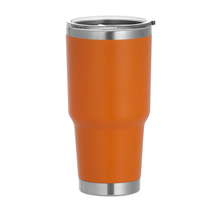 HONGZHAN 30 oz Tumbler with Lid Stainless Steel Tumblers Vacuum Insulated Cup Reusable Powder Coated Travel Mug Double Wall Leak Proof Portable Cups Keep Cold Drinks for 12 Hours
