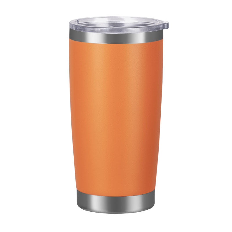 HONGZHAN 20oz Stainless Steel Tumbler Bulk with Lid, Double Wall Vacuum Insulated Travel Mug, Powder Coated Coffee Cup