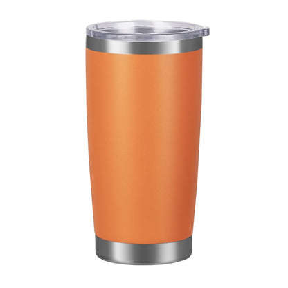 HONGZHAN 20oz Stainless Steel Tumbler Bulk with Lid, Double Wall Vacuum Insulated Travel Mug, Powder Coated Coffee Cup