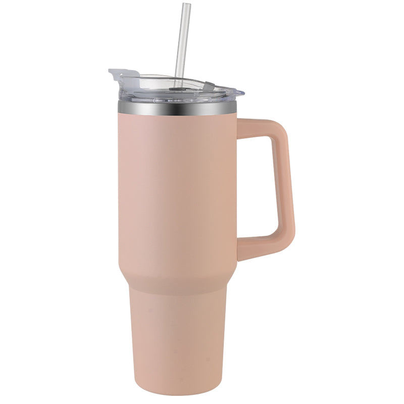 40oz Stainless Steel Car Cup then Carry Handle Ice Bully Cup Large capacity insulation protect cold cup