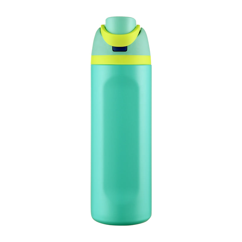 HONGZHAN FreeSip Insulated Stainless Steel Water Bottle with Straw, BPA-Free Sports Water Bottle, Great for Travel, 16/19/24/28/32 Oz