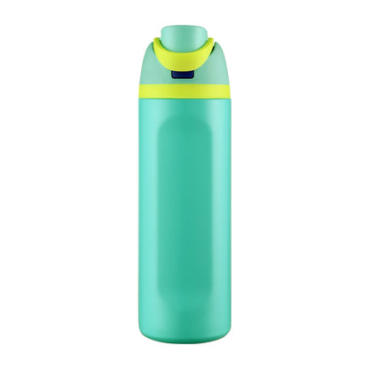 HONGZHAN FreeSip Insulated Stainless Steel Water Bottle with Straw, BPA-Free Sports Water Bottle, Great for Travel, 16/19/24/28/32 Oz